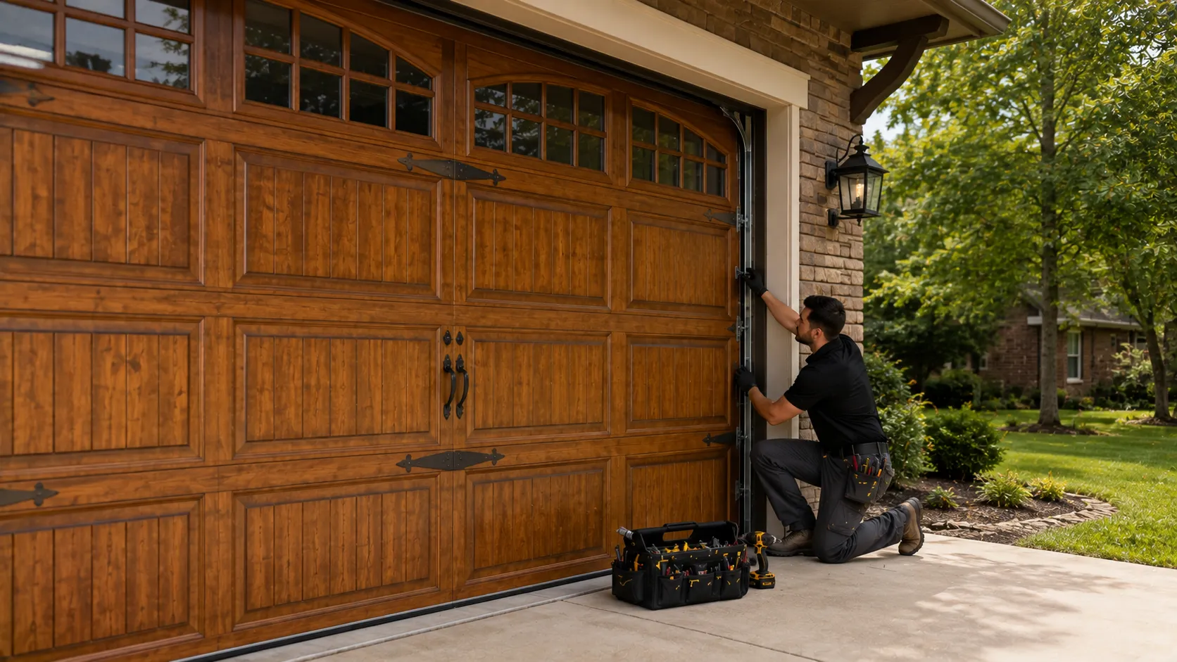 New Garage Door Installation for Eagle Mountain Homes