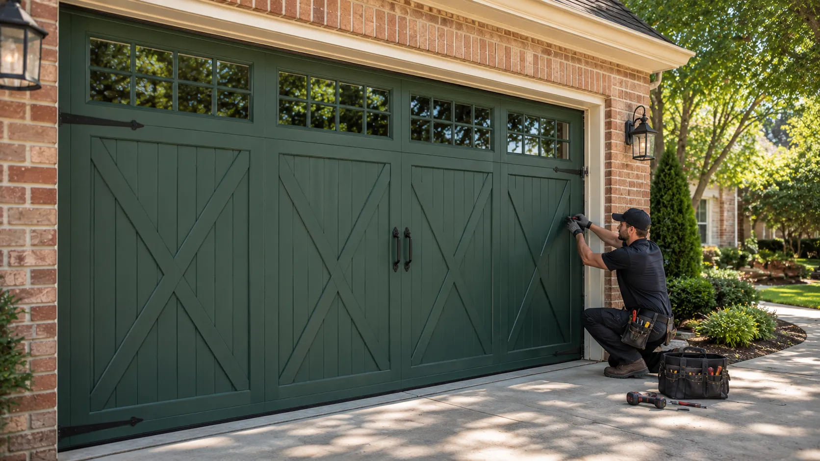 Garage Door Service for Alpine, Traveling from Orem