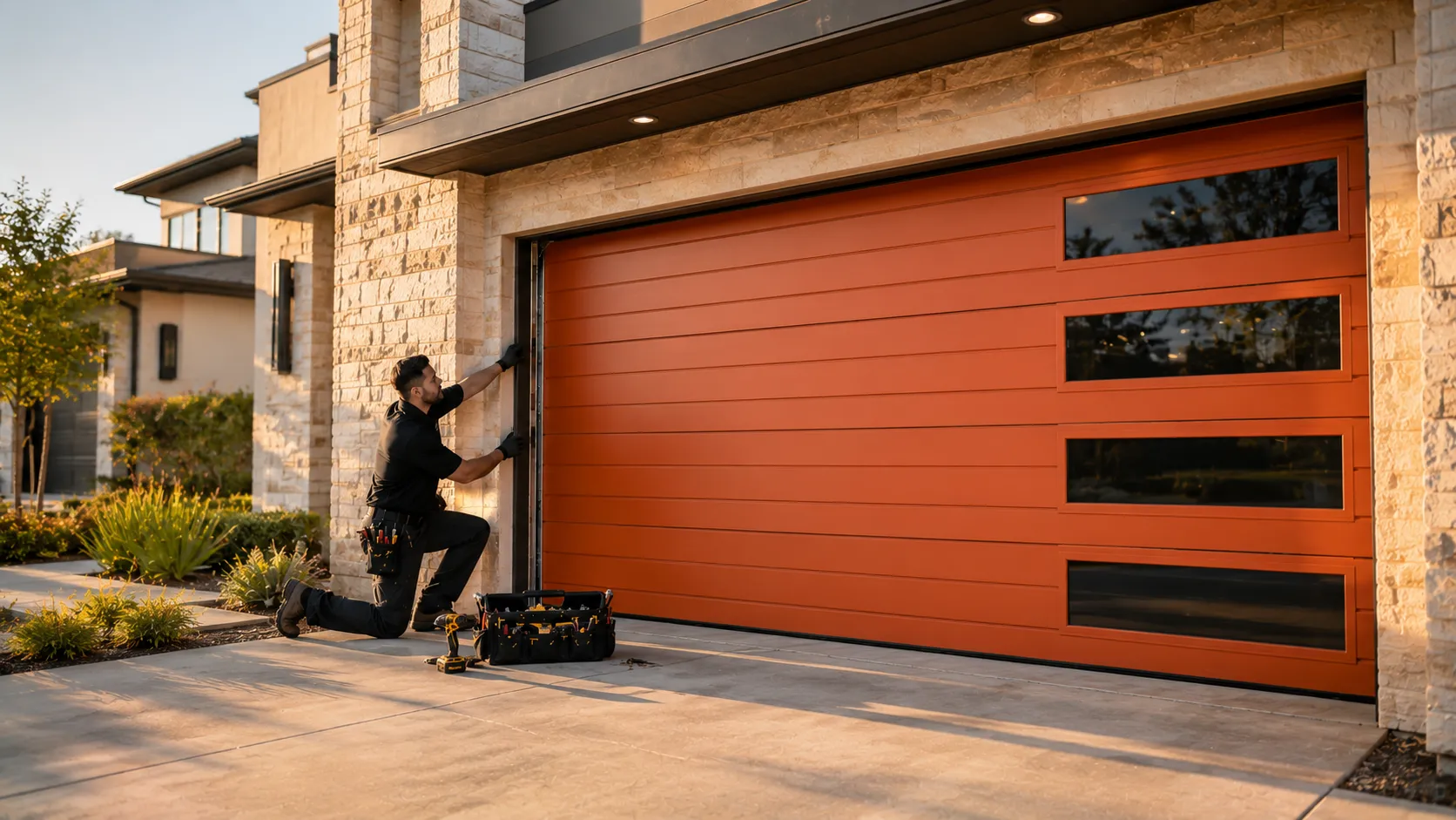 Garage Door Service for Eagle Mountain, Traveling from Orem
