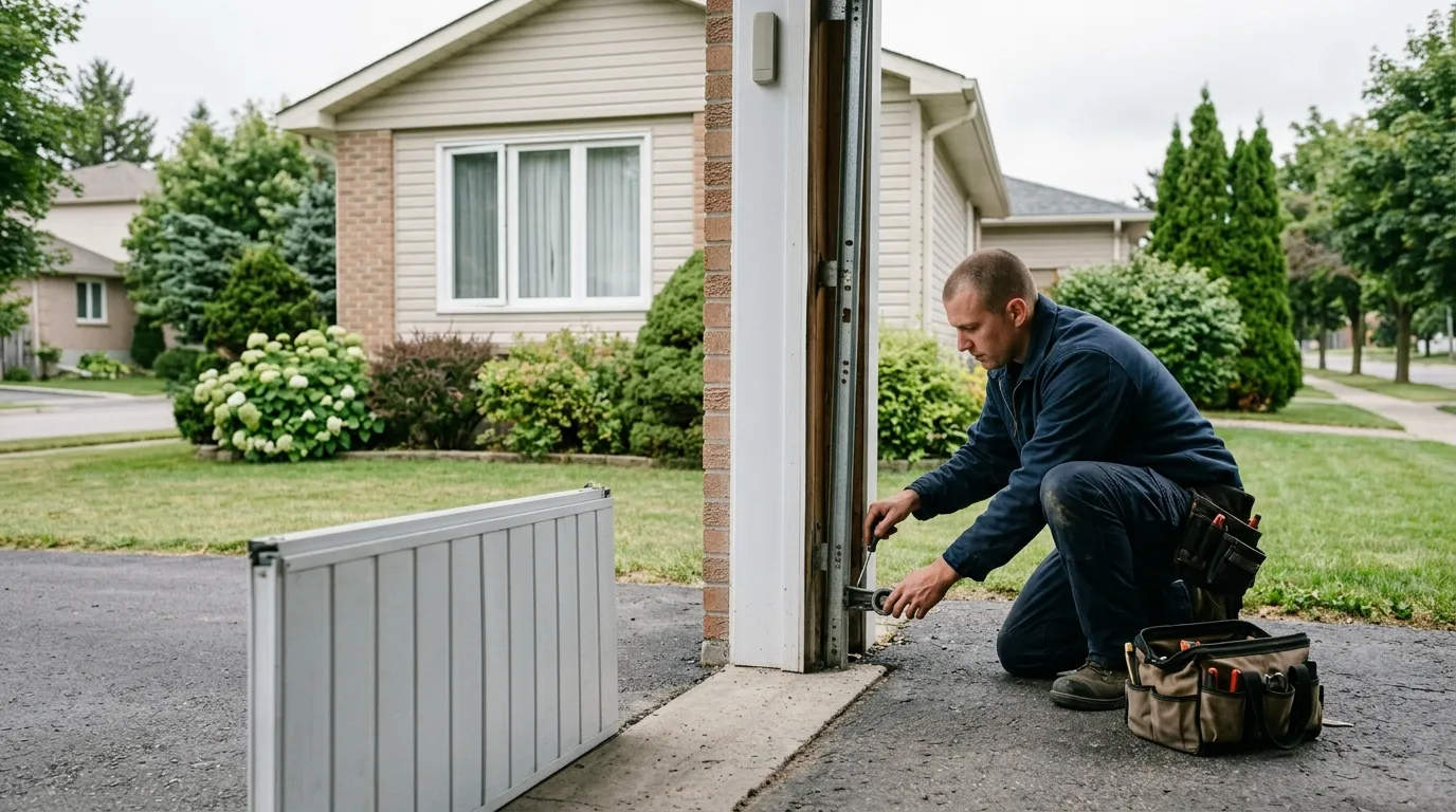 Repaired & tested - Orem garage door service