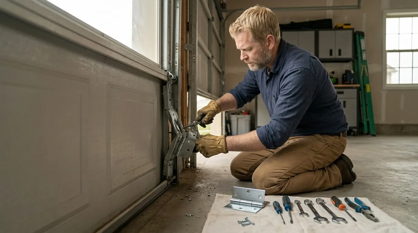 Repaired & tested - Orem garage door service