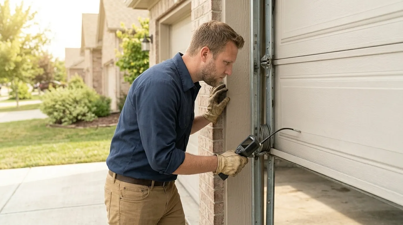 Repaired & tested - Orem garage door service