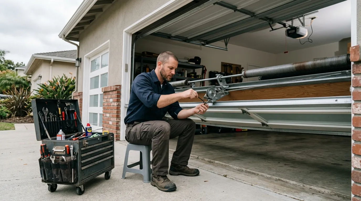 Garage Door Service in Orem