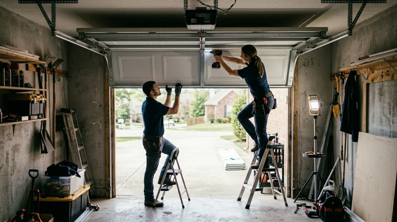 Garage Door Service in Orem
